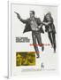 Butch Cassidy and the Sundance Kid, French Movie Poster, 1969-null-Framed Art Print