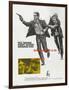 Butch Cassidy and the Sundance Kid, French Movie Poster, 1969-null-Framed Art Print