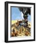 Butch Cassidy and the Sundance Kid Hold Up a Union Pacific Railroad Train-Harry Green-Framed Giclee Print