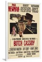 Butch Cassidy and the Sundance Kid, Italian Movie Poster, 1969-null-Framed Art Print