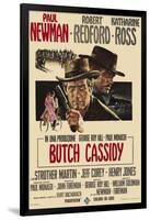 Butch Cassidy and the Sundance Kid, Italian Movie Poster, 1969-null-Framed Art Print