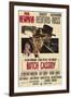 Butch Cassidy and the Sundance Kid, Italian Movie Poster, 1969-null-Framed Art Print