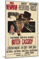 Butch Cassidy and the Sundance Kid, Italian Movie Poster, 1969-null-Mounted Art Print