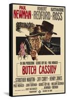 Butch Cassidy and the Sundance Kid, Italian Movie Poster, 1969-null-Framed Stretched Canvas