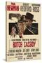 Butch Cassidy and the Sundance Kid, Italian Movie Poster, 1969-null-Stretched Canvas