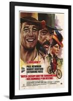 Butch Cassidy and the Sundance Kid, Italian Movie Poster, 1969-null-Framed Art Print