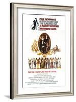 Butch Cassidy and the Sundance Kid, Katharine Ross, Paul Newman, Robert Redford, 1969-null-Framed Art Print