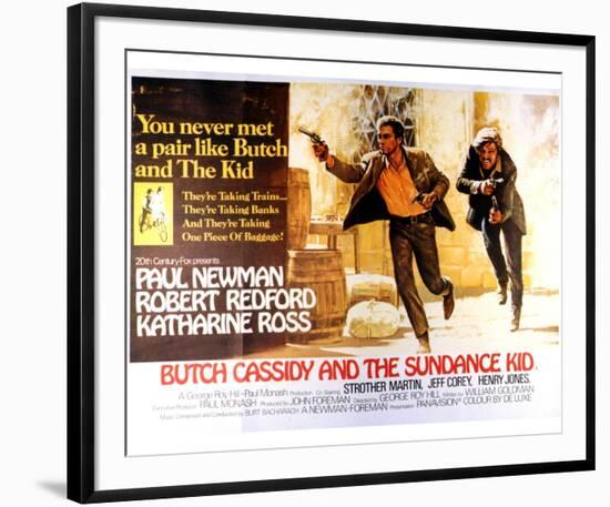 Butch Cassidy and the Sundance Kid - Lobby Card Reproduction-null-Framed Photo