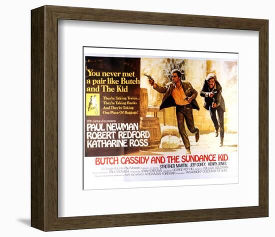 Butch Cassidy and the Sundance Kid - Lobby Card Reproduction-null-Framed Photo