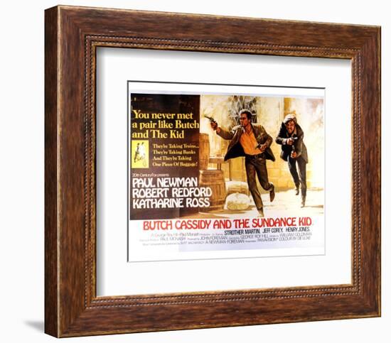 Butch Cassidy and the Sundance Kid - Lobby Card Reproduction-null-Framed Photo