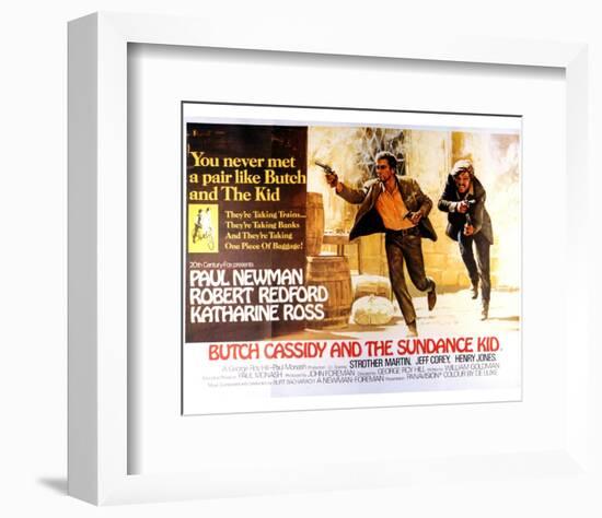 Butch Cassidy and the Sundance Kid - Lobby Card Reproduction-null-Framed Photo