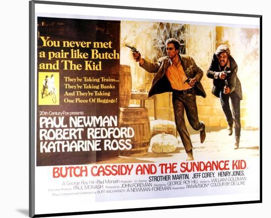 Butch Cassidy and the Sundance Kid - Lobby Card Reproduction-null-Mounted Photo