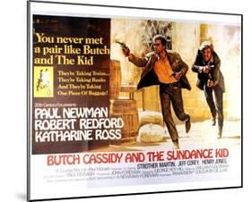 Butch Cassidy and the Sundance Kid - Lobby Card Reproduction-null-Mounted Photo