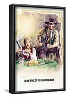 Butch Cassidy and the Sundance Kid - Movie Poster Reproduction-null-Framed Photo