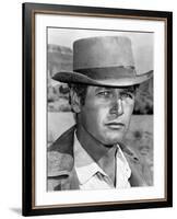 Butch Cassidy and the Sundance Kid, Paul Newman, 1969-null-Framed Photo