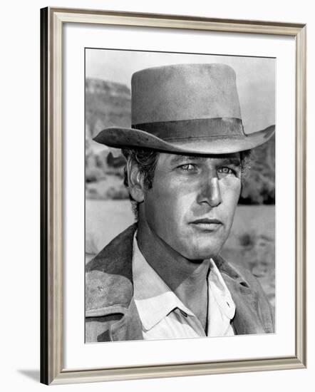 Butch Cassidy and the Sundance Kid, Paul Newman, 1969-null-Framed Photo