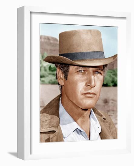 Butch Cassidy and the Sundance Kid, Paul Newman, 1969-null-Framed Photo