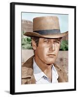 Butch Cassidy and the Sundance Kid, Paul Newman, 1969-null-Framed Photo