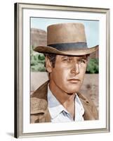 Butch Cassidy and the Sundance Kid, Paul Newman, 1969-null-Framed Photo