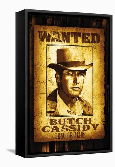 Butch CAssidy and the Sundance Kid, Paul Newman, 1969-null-Framed Stretched Canvas