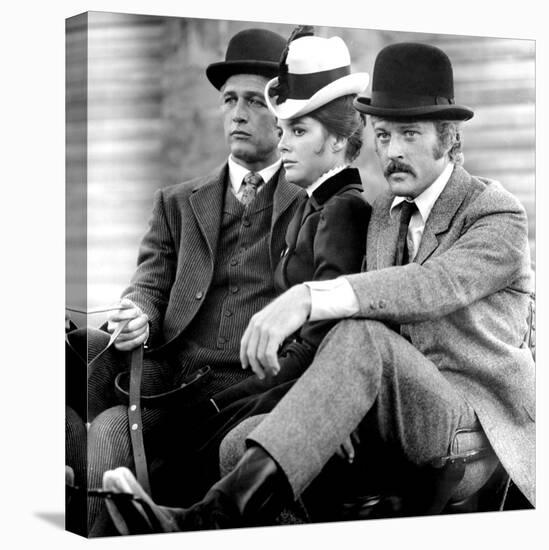 Butch Cassidy and the Sundance Kid, Paul Newman, Katharine Ross, Robert Redford, 1969-null-Stretched Canvas