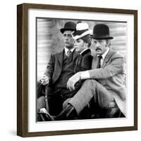 Butch Cassidy and the Sundance Kid, Paul Newman, Katharine Ross, Robert Redford, 1969-null-Framed Photo