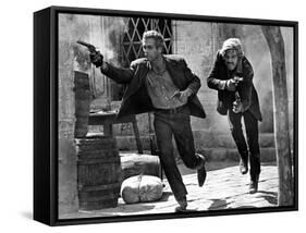 Butch Cassidy and the Sundance Kid, Paul Newman, Robert Redford, 1969-null-Framed Stretched Canvas