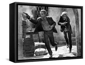 Butch Cassidy and the Sundance Kid, Paul Newman, Robert Redford, 1969-null-Framed Stretched Canvas