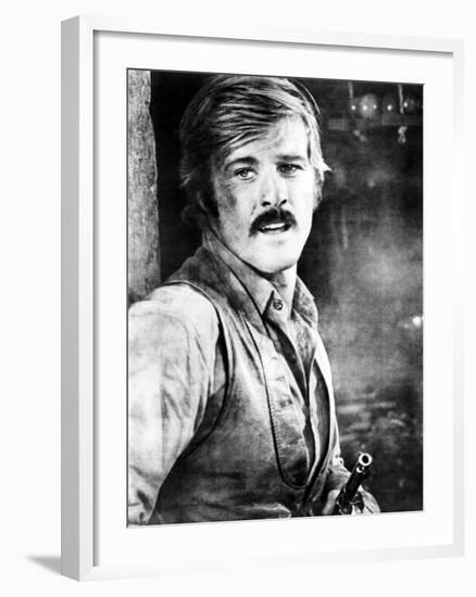 Butch Cassidy and the Sundance Kid, Robert Redford, 1969-null-Framed Photo