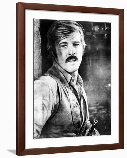 Butch Cassidy and the Sundance Kid, Robert Redford, 1969-null-Framed Photo