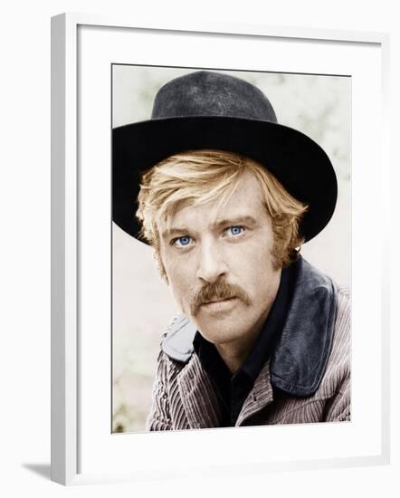 Butch Cassidy and the Sundance Kid, Robert Redford, 1969-null-Framed Photo