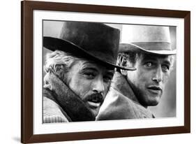 Butch Cassidy and the Sundance Kid, Robert Redford, Paul Newman, 1969-null-Framed Photo