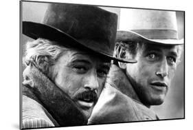 Butch Cassidy and the Sundance Kid, Robert Redford, Paul Newman, 1969-null-Mounted Premium Photographic Print