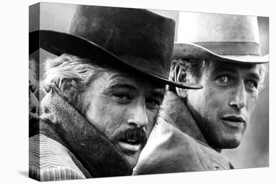 Butch Cassidy and the Sundance Kid, Robert Redford, Paul Newman, 1969-null-Stretched Canvas