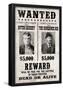 Butch Cassidy and The Sundance Kid Wanted Poster-null-Framed Poster