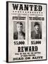 Butch Cassidy and The Sundance Kid Wanted Poster-null-Framed Poster