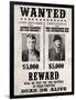 Butch Cassidy and The Sundance Kid Wanted Poster-null-Framed Poster