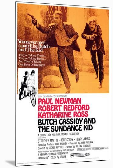 Butch Cassidy and the Sundance Kid-null-Mounted Poster