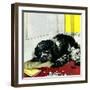 "Butch Chews the Mail," March 13, 1948-Albert Staehle-Framed Giclee Print