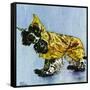 "Butch in Raingear," April 2, 1949-Albert Staehle-Framed Stretched Canvas