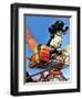 "Butch's Bike Ride," June 23, 1945-Albert Staehle-Framed Giclee Print