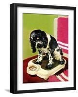 "Butch Weighs In," September 1, 1945-Albert Staehle-Framed Giclee Print