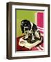 "Butch Weighs In," September 1, 1945-Albert Staehle-Framed Premium Giclee Print