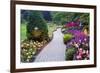 Butchart Gardens in Full Bloom, Victoria, British Columbia, Canada-Terry Eggers-Framed Premium Photographic Print