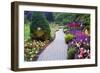 Butchart Gardens in Full Bloom, Victoria, British Columbia, Canada-Terry Eggers-Framed Photographic Print