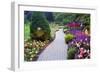 Butchart Gardens in Full Bloom, Victoria, British Columbia, Canada-Terry Eggers-Framed Photographic Print