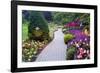 Butchart Gardens in Full Bloom, Victoria, British Columbia, Canada-Terry Eggers-Framed Photographic Print