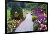 Butchart Gardens in Full Bloom, Victoria, British Columbia, Canada-Terry Eggers-Framed Photographic Print