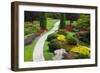 Butchart Gardens in Full Bloom, Victoria, British Columbia, Canada-Terry Eggers-Framed Photographic Print