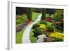 Butchart Gardens in Full Bloom, Victoria, British Columbia, Canada-Terry Eggers-Framed Photographic Print